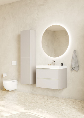 Тумба под раковину Roca Ona Ivory 800 слоновая кость, 2 ящика, ZRU9307862