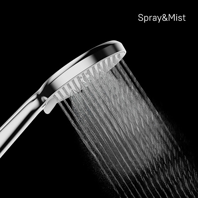 Лейка для душа Milardo Ideal Spa ILS3FCRM18