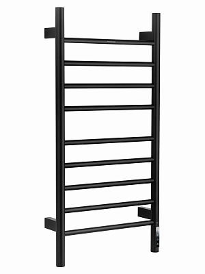 Полотенцесушитель электрический Wonzon & Woghand bonn, черный матовый ww-al409-mb