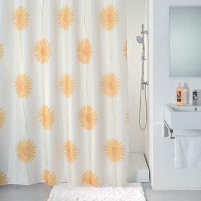 Шторка для ванной комнаты Milardo Shining Flower 680P180M11