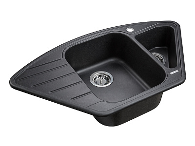 Мойка для кухни кварцевая Paulmark Wiese PM529050-BL