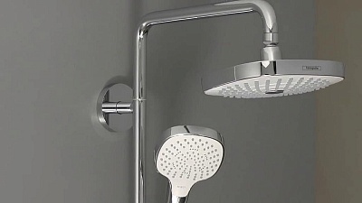 Hansgrohe  Croma Selekt 180  2jet  душевая система 27352400