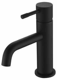 Смеситель для раковины черный Boheme Uno 461-B