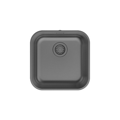 Мойка для кухни из нержавеющей стали, IDDIS графит, 446*446, Mate, MAT44GMi77