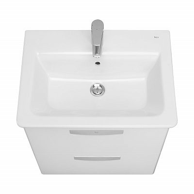 Тумба под раковину Roca The Gap 60 белый глянец ZRU9302879