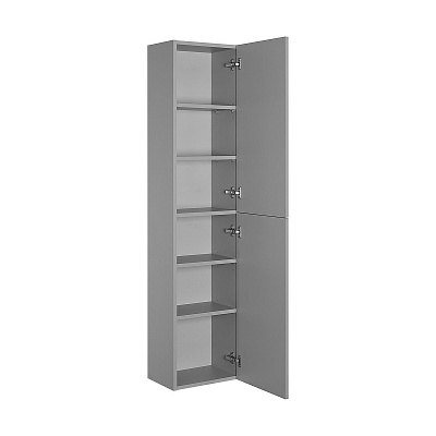 Шкаф-колонна 345x250x1504мм Roca DOMI ZRU9307875 серый матовый