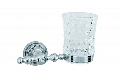 Boheme Brillante стакан настенный 10433 хром