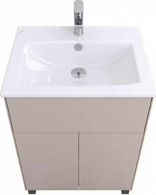 Тумба ФОРЕСТ ПРО 60 Дуб Эврика/Кашемир (под раковину 161072) AQUATON 1A297001FREK0
