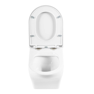 Унитаз подвесной безободковый с креплением Belbagno KRAFT BB064CHR