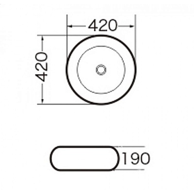 Раковина GR-3010 (420*420*190)