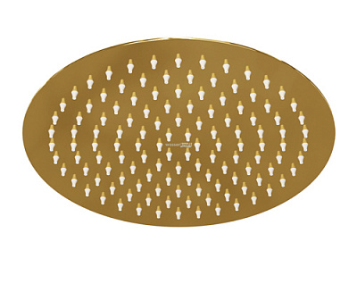 WK Душевая насадка   Sauer A208 d248мм , PVD-покрытие "глянцевое золото"