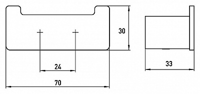 Крючок двойной Emco Loft 057500102