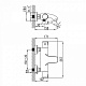 Смеситель для ванны с термостатом Iddis Thermolife THESB00I74