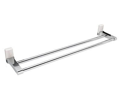 Штанга для полотенец двойная WasserKRAFT Leine K-5040WHITE