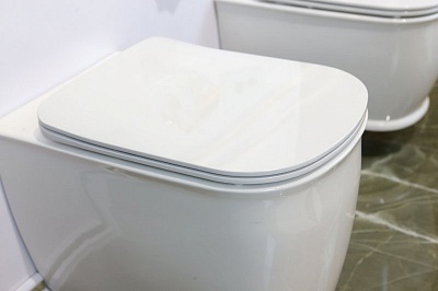 Чаша унитаза приставного P-trap Belbagno PRADO BB10150CB