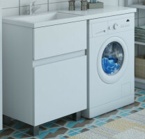 Тумба напольная под раковину Dallas Luxe 120х48, Эстет ФР-00001919