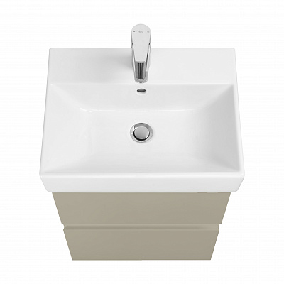 Тумба с раковиной Roca Oleta 50 2 ящика A857638515, капучино
