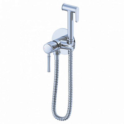 Смеситель с гигиеническим душем встраиваемый Wonzon & Woghand TOR, Хром WW-88829073-CR