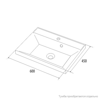 Раковина Iddis Wash Basin 0136000i28
