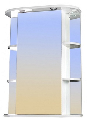 Шкаф-зеркало Оника Глолия 65 см левое 206506