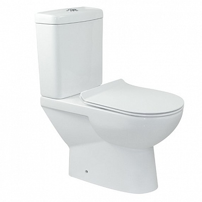 Сиденье быстросъемное дюропласт soft close металлическое крепление Belbagno RICCO  BB275SC