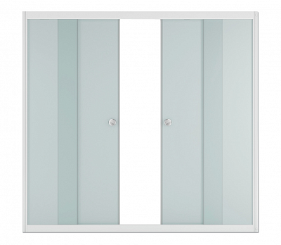 Ширма на ванну 170см прозрачное стекло МетаКам ШСS_011472