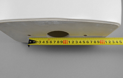 Бачок унитаза с крышкой Суперкомпакт, Радуга, Персона (м/о расстояние 15,5см, нижний подвод), Оскольская керамика, 44001000205