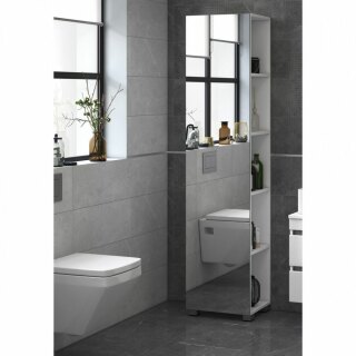 Шкаф пенал зеркальный 45 см Vigo Urban 450 pn.URB.45