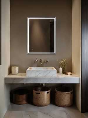 Зеркало 60х80 сенсорный выключатель Silver Mirrors Ливия LED-00002693