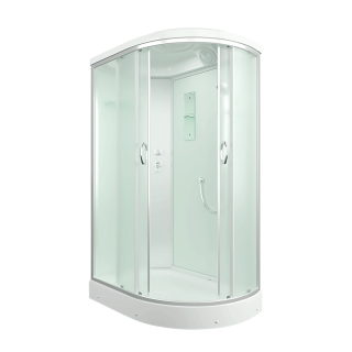 Душевая кабина угловая левая 120х80 ERLIT ER3512PL-C3-RUS низкий поддон