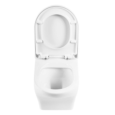 Сиденье быстросъемное дюропласт soft close металлическое крепление Belbagno KRAFT BB865SC
