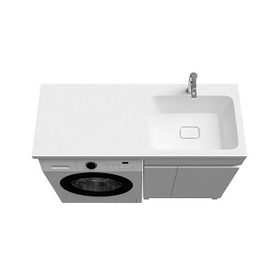 Тумба с умывальником для стиральной машины 120 см Iddis Optima Home OPH12RDi95K