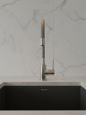 Смеситель для кухни из нержавеющей стали SUS304 CALORIE CAL50129-5