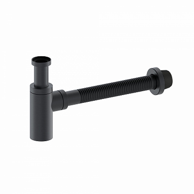 Сифон для раковины Wonzon & Woghand, темный графит ww-88ss101-bgm