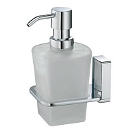 Дозатор для жидкого мыла стеклянный, 300 ml WasserKRAFT Leine K-5099