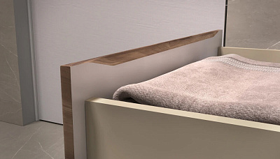Тумба навесная под раковину Mondi 600-0-2 Velvex Madera Classica Slim