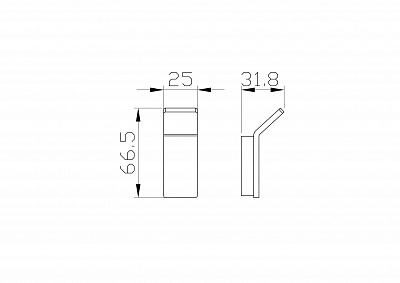 Крючок для ванной Wonzon & Woghand lotte, брашированное золото ww-8315a-bg