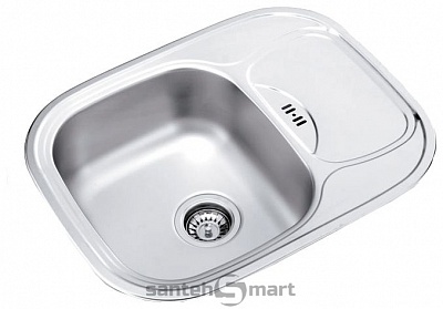 Мойка UKinoX GAP 628.488-GW8K 62.8х48.8 левая