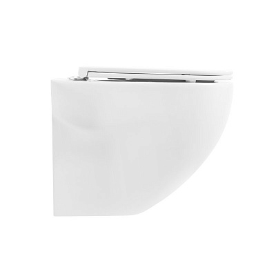 Сиденье быстросъемное дюропласт soft close металлическое крепление Belbagno ONDA BB2031SC