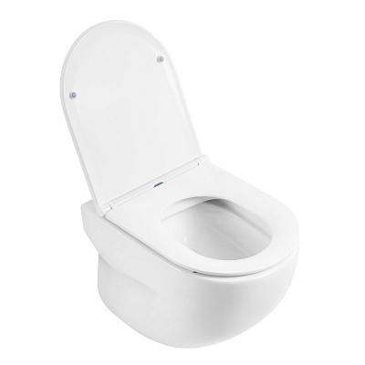 Сиденье быстросъемное дюропласт soft close металлическое крепление Belbagno ONDA BB2031SC