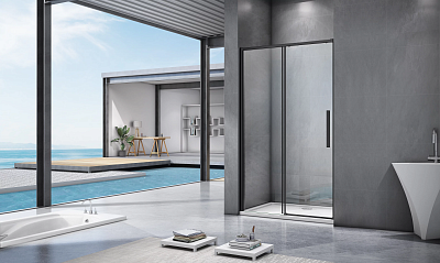 Душевая дверь Good Door Idea 140 WTW-140-C-B ИД00011