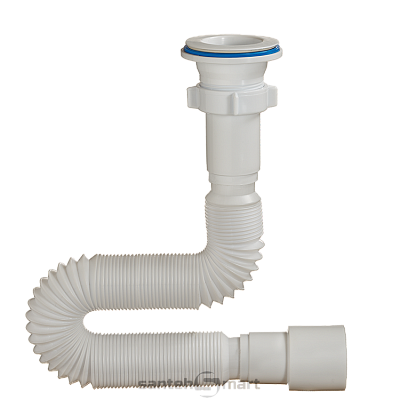 Гибкая труба ORIO с пластиковым выпуском А-7013 1 1/2 40/50