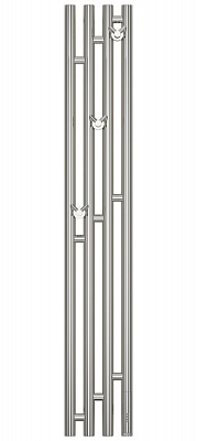 Полотенцесушитель Сунержа Кантата 3.0 1200х159 правый 00-5847-1216