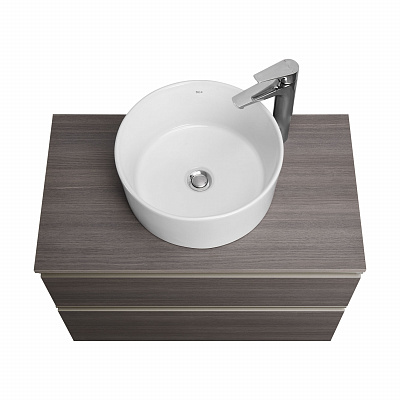 Тумба под раковину Roca The Gap 80 городской дуб 2 ящика A857399402