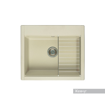Мойка гранитная Акватон Делия 60  жемчуг 1A715232LD240