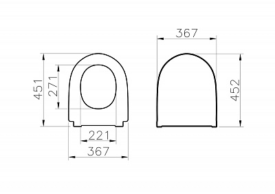 Сидение для унитаза VitrA Nest 220-003R409