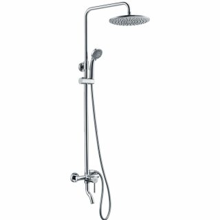 Душевой комплект со смесителем для ванны, 84/125х58 см WasserKRAFT A14401