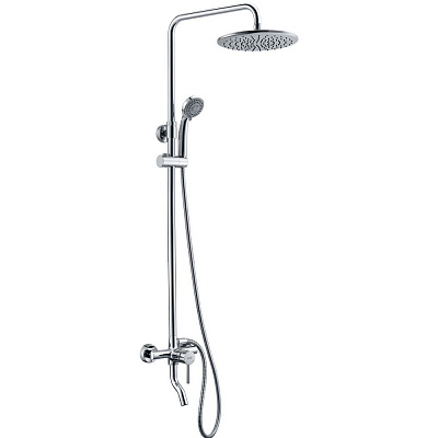 Душевой комплект со смесителем для ванны, 84/125х58 см WasserKRAFT A14401