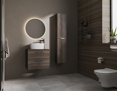 Столешница Roca The Gap 60 ВЛДСП, городской дуб A857418402
