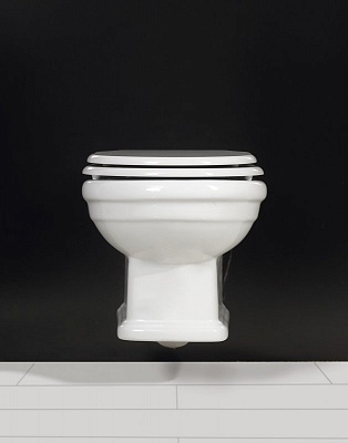 Сиденье МДФ Soft close металлическое крепление Belbagno BOHEME  BB115SCM-CRM